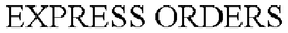 EXPRESS ORDERS trademark