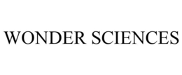 WONDER SCIENCES trademark