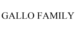 GALLO FAMILY trademark
