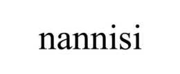NANNISI trademark