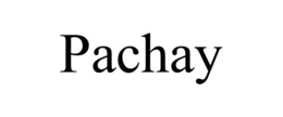 PACHAY trademark