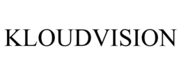 KLOUDVISION trademark