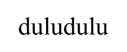 DULUDULU trademark