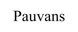 PAUVANS trademark
