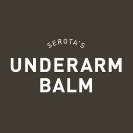 SEROTA'S UNDERARM BALM trademark