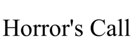 HORROR'S CALL trademark