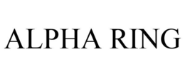 ALPHA RING trademark