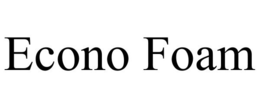 ECONO FOAM trademark