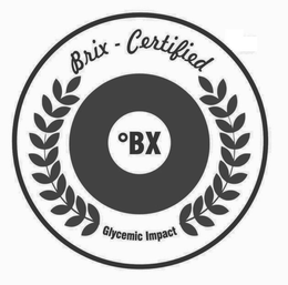 BRIX-CERTIFIED BX GLYCEMIC IMPACT trademark