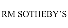 RM SOTHEBY'S trademark