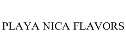 PLAYA NICA FLAVORS trademark