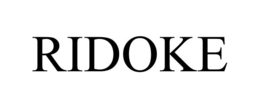 RIDOKE trademark
