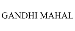 GANDHI MAHAL trademark