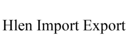HLEN IMPORT EXPORT trademark