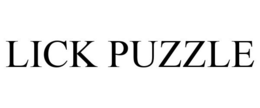 LICK PUZZLE trademark