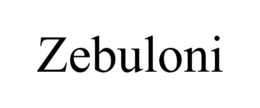 ZEBULONI trademark