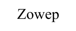 ZOWEP trademark