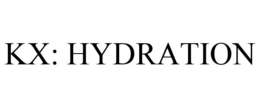 KX: HYDRATION trademark