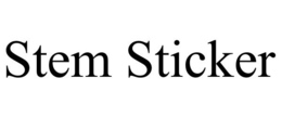 STEM STICKER trademark