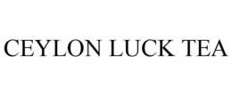 CEYLON LUCK TEA trademark