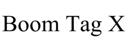BOOM TAG X trademark