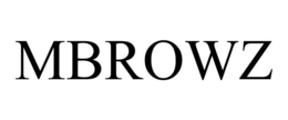 MBROWZ trademark