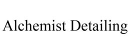 ALCHEMIST DETAILING trademark
