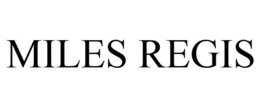 MILES REGIS trademark