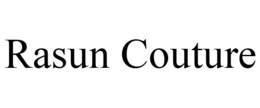 RASUN COUTURE trademark