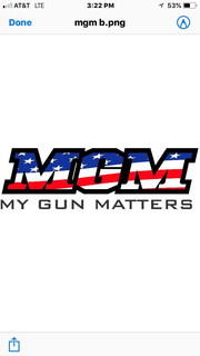 MGM MY GUN MATTERS trademark