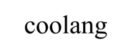 COOLANG trademark