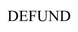 DEFUND trademark