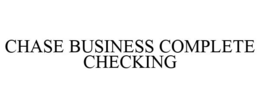 CHASE BUSINESS COMPLETE CHECKING trademark
