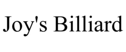 JOY'S BILLIARD trademark