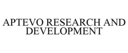 APTEVO RESEARCH AND DEVELOPMENT trademark