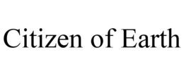 CITIZEN OF EARTH trademark