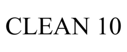 CLEAN 10 trademark