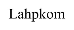 LAHPKOM trademark