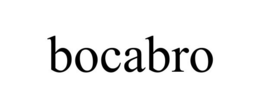 BOCABRO trademark