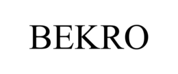 BEKRO trademark