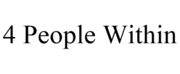 4 PEOPLE WITHIN trademark