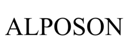 ALPOSON trademark
