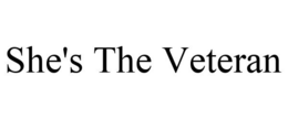 SHE'S THE VETERAN trademark