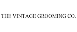 THE VINTAGE GROOMING CO. trademark