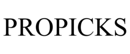 PROPICKS trademark