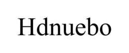 HDNUEBO trademark