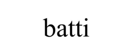 BATTI trademark