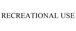 RECREATIONAL USE trademark