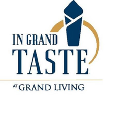 IN GRAND TASTE AT GRAND LIVING. trademark