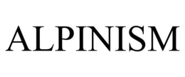 ALPINISM trademark